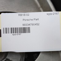 1995-1998 Porsche 911 993 Black 4 Spoke Steering Wheel 99334780452 OEM Used