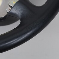 1995-1998 Porsche 911 993 Black 4 Spoke Steering Wheel 99334780452 OEM Used