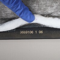 2003-2010 Porsche Cayenne Left Driver Knee Pad Leather OEM