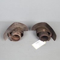 1995-1998 Porsche 911 993 Exhaust Muffler Tip Pair Right / Left 99311125102 OEM