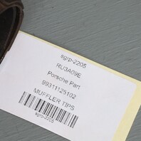 1995-1998 Porsche 911 993 Exhaust Muffler Tip Pair Right / Left 99311125102 OEM