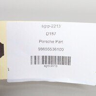 1997-2004 Porsche Boxster 986 Left Door Panel Grab Handle Black OEM 98655536100