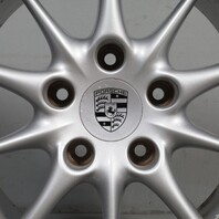 2002-2004 Porsche 911 996 Rear Wheel 17 X 9 Rim 99636212402 OEM