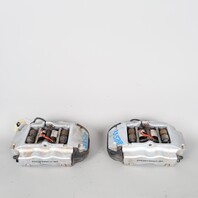 2004-2010 Porsche Cayenne Rear Brake Caliper Set Brembo Silver OEM Used