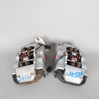 2004-2010 Porsche Cayenne Rear Brake Caliper Set Brembo Silver OEM Used