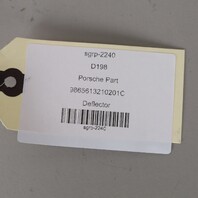 1997-2004 Porsche Boxster 986 Center Wind Deflector Screen Plexiglass OEM Used