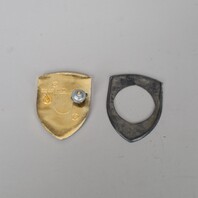 Porsche 911 Boxster Cayenne Hood Emblem Crest Badge 99355921100 OEM Used