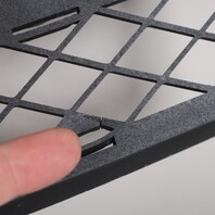 1995-1998 Porsche 911 993 Lower Front Bumper Grille 99350555100 OEM Used