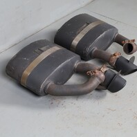 1995-1998 Porsche 911 993 Exhaust Muffler Right Left Pair Fister OEM Used