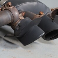 1995-1998 Porsche 911 993 Exhaust Muffler Right Left Pair Fister OEM Used