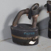 1995-1998 Porsche 911 993 Exhaust Muffler Right Left Pair Fister OEM Used