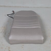 1999-2004 Porsche 911 Boxster Front Seat Backrest Cushion Graphite Grey OEM Used