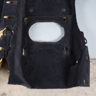 1999-2004 Porsche 911 996 Convertible Floor Carpet Black 99655101104 OEM Used