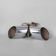 1999-2001 Porsche 911 996 3.4 Exhaust Muffler Tip Pair EP4110 OEM Used