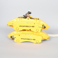 1999-2004 Porsche 911 996 C4 Rear Brake Calipers Brembo Set Pair Silver OEM Used