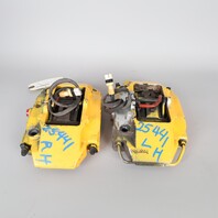 1999-2004 Porsche 911 996 C4 Rear Brake Calipers Brembo Set Pair Silver OEM Used