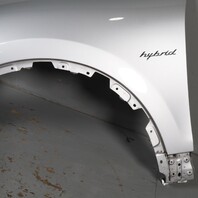 2011-2014 Porsche Cayenne Left Front Fender Classis Silver 95850303102 OEM Used