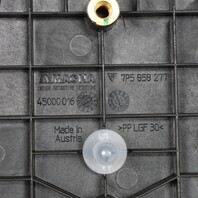 2011-2018 Porsche Cayenne Speedometer Dash Cover Trim Leatherette Black OEM Used