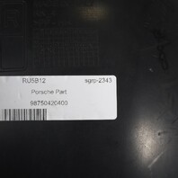 2005-2012 Porsche Boxster Cayman Right Front Fender Liner Rear Half OEM Used