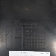 2005-2012 Porsche Boxster Cayman Right Front Fender Liner Rear Half OEM Used