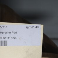 2000-2002 Porsche Boxster 2.7 Exhaust Muffler 99611115202 OEM Used