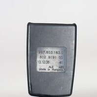 Porsche 911 997 Boxster Cayman 987 Front Seat Belt Buckle Receiver OEM Used