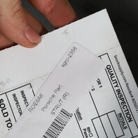 2004-2010 Volkswagen Touareg Right Front Strut Shock Spring 7L6413032S OEM Used