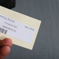 1999-2004 Porsche 911 996 Convertible Right Quarter Trim Panel Black OEM Used