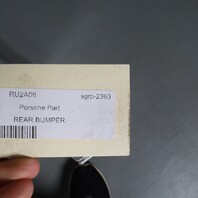 1999-2001 Porsche 911 996 Rear Bumper Cover 99650541108 OEM Used