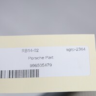 1999-2001 Porsche 911 Left Rear Bumper Guide Heat Shield 99650563100 OEM Used