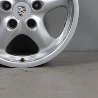 1995-1998 Porsche 911 993 Rear Wheel 17 X 9 Cup Rim 99336212800 OEM Used