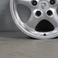 1995-1998 Porsche 911 993 Rear Wheel 17 X 9 Cup Rim 99336212800 OEM Used