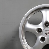 1995-1998 Porsche 911 993 Rear Wheel 17 X 9 Cup Rim 99336212800 OEM Used