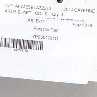 2011-2018 Porsche Cayenne Rear Axle Shaft CV Joint 95833202400 OEM Used