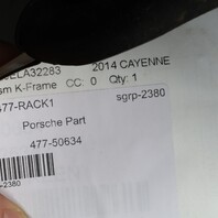 2011-2018 Porsche Cayenne Front Suspension Crossmember 95834103000 OEM Used