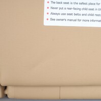 2011-2018 Porsche Cayenne 958 Right Sunvisor Cognac Leatherette OEM