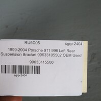 1999-2004 Porsche 911 996 Left Rear Suspension Bracket 99633115500 OEM Used