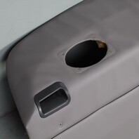 1995-1998 Porsche 911 993 Coupe Rear Package Tray Leather Classic Grey OEM Used