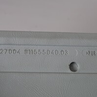 1990-1998 Porsche 911 993 Right Door Panel Pocket Lid Marble Grey OEM Used