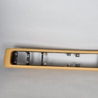 1990-1998 Porsche 911 964 993 Upper Leather Center Console Frame Beige OEM
