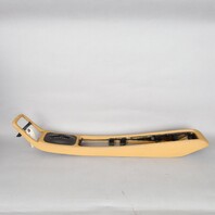 1990-1998 Porsche 911 964 993 Upper Leather Center Console Frame Beige OEM