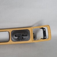 1990-1998 Porsche 911 964 993 Upper Leather Center Console Frame Beige OEM