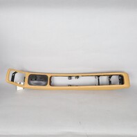 1990-1998 Porsche 911 964 993 Upper Leather Center Console Frame Beige OEM