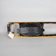 1990-1998 Porsche 911 964 993 Upper Leather Center Console Frame Beige OEM