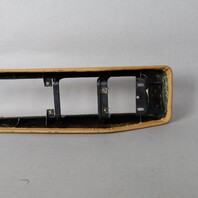 1990-1998 Porsche 911 964 993 Upper Leather Center Console Frame Beige OEM