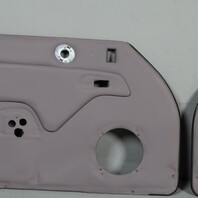 1995-1998 Porsche 911 993 Door Panels Pair Set Classic Grey Leather OEM Euro