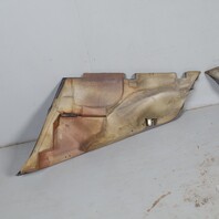 1995-1998 Porsche 911 993 Coupe Rear Quarter Trim Panels Pair Black OEM Used