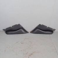 1995-1998 Porsche 911 993 Coupe Rear Quarter Trim Panels Pair Black OEM Used