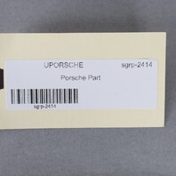 1990-1998 Porsche 911 964 993 Coupe Quarter Window Trim Pair Black OEM Used