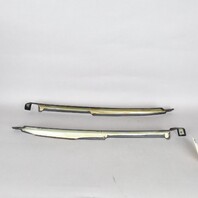 1990-1998 Porsche 911 964 993 Coupe Quarter Window Trim Pair Black OEM Used
